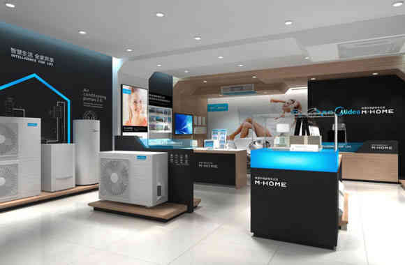 廣州裝飾設計公司美的終端形象店鋪裝飾設計 廣州裝飾設計公司美的終端形象店鋪裝飾設計