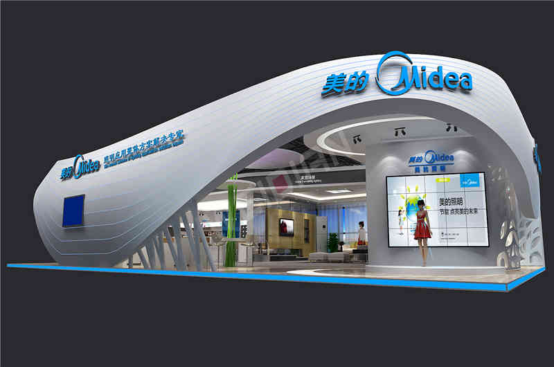 美的廣州國(guó)際照明展覽會(huì)-光亞展廣州展臺(tái)設(shè)計(jì)搭建